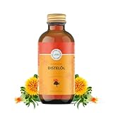 Lebbio Distelöl 250ml [100% NATÜRLICH & KALTGEPRESST] Nativ, reich an...