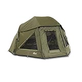 Lucx® Wolf Schirmzelt Brolly Shelter Angelzelt Karpfenzelt Zelt Bivvy...