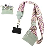 Handykette mit Tasche - Multifunktionale Design-Universal-Handykette...