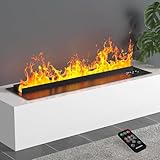 Mexhom Wasserdampf-Kamin, Fernbedienung intelligentes elektrisches Feuer,...