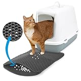 Katzenklo Matte Grau XS : Katzenmatte Katzenklo 30x40cm Waschbar Extra...