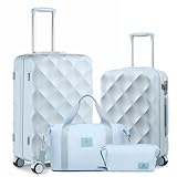 Somago Gepäck-Set mit 3 Hartschalen-Koffer mit Spinnrollen, TSA-Schloss,...