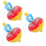 Gogogmee 3 Stück Teiliges Gyro Zugseil für Lustige Drehkreisel zur Hand...