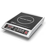 Lecon Chef Induktionskochplatte, 3500W Einzelinduktionskochfeld,...