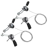 VICASKY 2Stücke Fahrrad Schalthebel für Gang Ergonomisches Design zu...