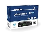 Edision Picco T265+ Terrestrischer DVB-T2 und Kabel DVB-C Receiver, H265...