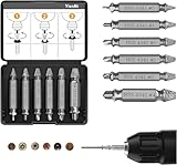 Schraubenausdreher Set 6 Stück, Hergestellt aus HSS 4341, Beschädigte...