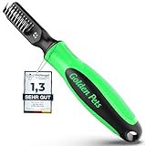 Golden Pets Profi Entfilzungsmesser 2.0 für Hunde und Katzen - Entfernt...