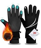FORVEVO Skihandschuhe Herren Damen wasserdichte,Winterhandschuhe Herren...