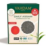 VAHDAM, Assam Schwarzer Tee (340g, 170+ Tassen) Stark, Malzig & Reich Lose...