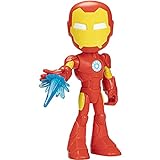 Marvel Spidey and His Amazing Friends supergroße Iron Man Action-Figur,...