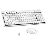 LeadsaiL FA98 Mechanische Tastatur und Maus set Kabellos, QWERTZ Layout...