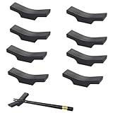 10 Stück Essstäbchen Ablagen, Legierung Essstäbchen Halterung, Fallfest...