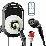 ECOPOINT Typ-2 Wallbox 22 kW mit APP, 3-Phasen EV-Ladegerät 400 V, 32 A,...