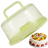 Smileshiney Wiederverwendbare Kuchenboxen, Cupcake-Halter mit Deckel -...