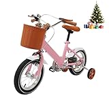 HUOMMGS 12 Zoll Kinderfahrrad Upgraded Kinder Fahrrad für ab 2-4 Jahre...