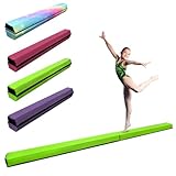 HomeSun Schwebebalken 240cm Faltbar Balance Beam Gymnastik Balance-Balken...