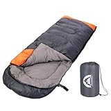 SWTMERRY - Schlafsack für 3-4 Jahreszeiten (Sommer, Frühling, Herbst,...