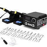 Brandmalerei 100W mit 23-teilig Spitz und zwei Stiften, Holzbrenner...