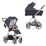 Gesslein FX4 Soft+ Swing mit Babywanne Panorama Lyx, Kinderwagen Set...