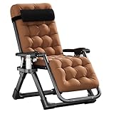 ZJHESXV Weightless Deck Chair, Folding Siesta Office Chair, Garden Sun...