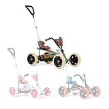 BERG Pedal-Gokart Buzzy 2-in-1 incl. Schubstange, Gokart mit Freilauf,...