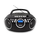 Karcher RR 5042-B tragbares CD Radio/Boombox mit CD-Player und...