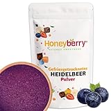 Gefriergetrocknetes Wild Heidelbeerpulver 100g - Gefriergetrocknete...