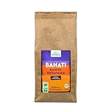 Herbaria BAHATI Bio Kaffee ganze Bohnen 250g – Naturland Fair...
