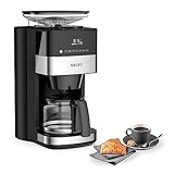 Krups KM8328 Grind Aroma Kaffeemaschine mit Mahlwerk | 24-Stunden-Timer |...