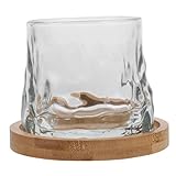 TOPPERFUN 1 Satz rotierendes Glas Bechergläser Whiskygläser Becher aus...
