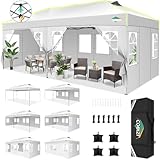 COBIZI Pavillon 3x6 Pop Up Partyzelt Faltpavillon Faltzelt 3x6 Wasserdicht...