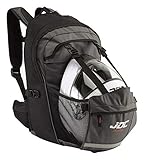 JDC Motorrad Rucksack Wasserdicht mit Helmhalterung/Träger 24Lerweiterbar...