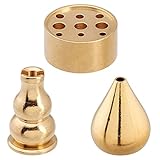 JFGCTYHXY Aromatherapie-Brenner, 1 Set 3 Stile Kürbis Kegel Halter Stehen...