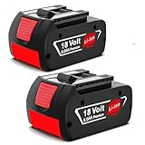 2X 8.0Ah/8000mAh Ersatzakku für 18V BAT618 BAT618G BAT609 BAT609G BAT619...