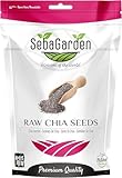 Seba Garden Premium Nährstoffreich – Rohe schwarze Chiasamen 1 kg (2,2...