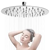 Duschkopf Regendusche Edelstahl 8 Zoll Selbstreinigender Regenduschkopf...