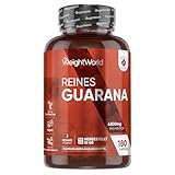 Guarana Kapseln - 4800mg Guarana Pulver pro Portion - 180 Kapseln - 3...