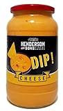 HENDERSON & SONS Cheese Dip 1kg Käse-Sauce für Nachos mit JALAPEÑO...