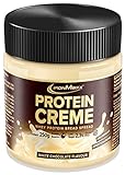 IronMaxx Protein Creme - White Chocolate 250g Glas | cremiger high protein...