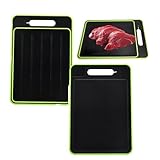 Tianher 4-in-1 Miracle Melt Auftaubrett, Auftauplatte Doppelseitig...