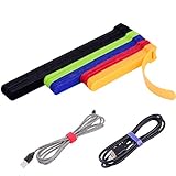 OneLeaf 60PCS Kabelbinder Wiederverschließbar Kabelmanagement...