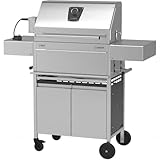 Schickling Holzkohlegrill 'Willy L - Pro' Grillwagen BBQ Holzkohlengrill...