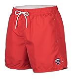 Zagano Adam Lipski Badehose Herren Schwimmhose, 5106 Lang Rot Red, Gr. L