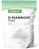 D-Mannose Pulver - 250 g - (4,1 Monate Vorrat) - Aus pflanzlicher...