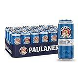 Paulaner Weißbier Alkoholfrei 0,0%, 24er Dosentray, EINWEG (24 x 0,5l)