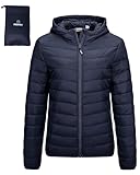 Outdoor Ventures Damen Steppjacke Leichte Packbare Übergangsjacke Warme...