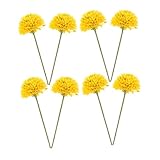 MUCKLILY 8 Stück Künstliche Dandelion Pflanzen für Bastelarbeiten...