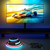 Lumtang 27 Zoll PC Monitor Hintergrundbeleuchtung,RGBIC LED-Lichtstreifen...
