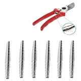 6 Stück Silber Feder für Gartenschere,Edelstahl Gartenschere...